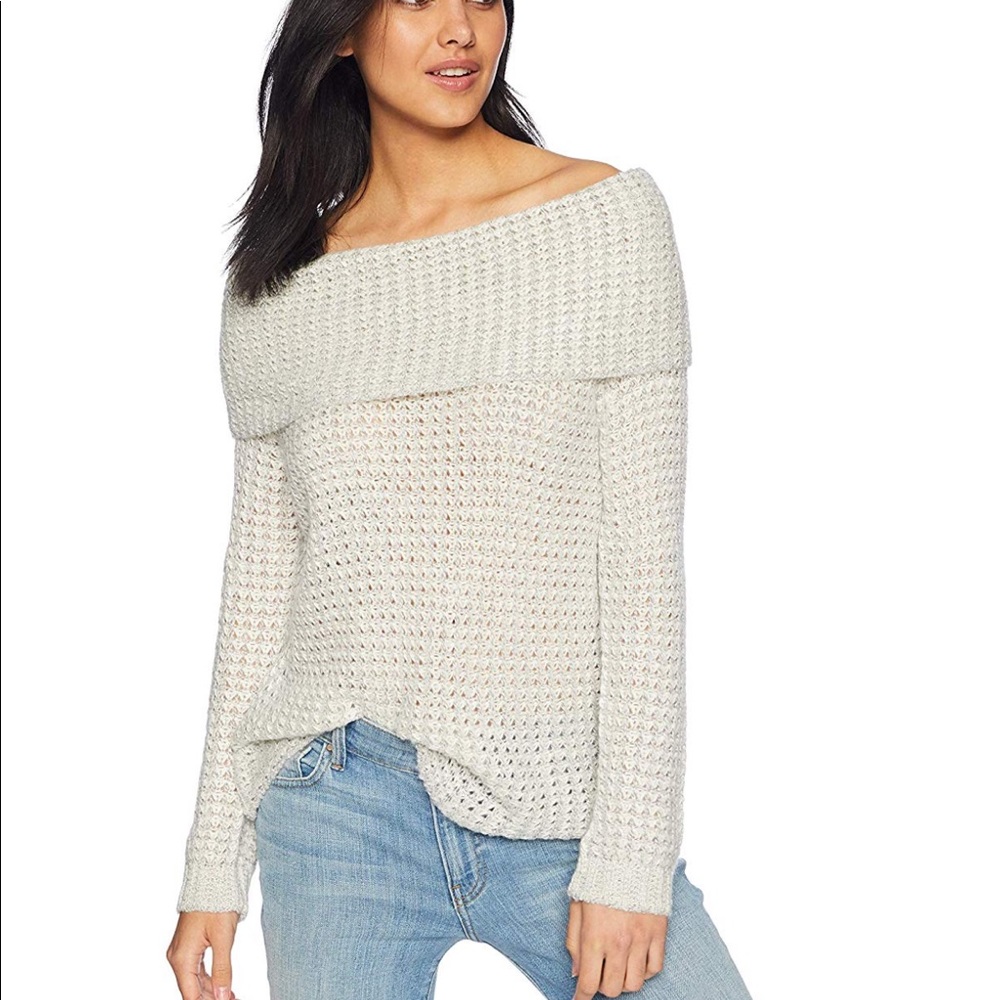 BB Dakota Off Shoulder Sweater